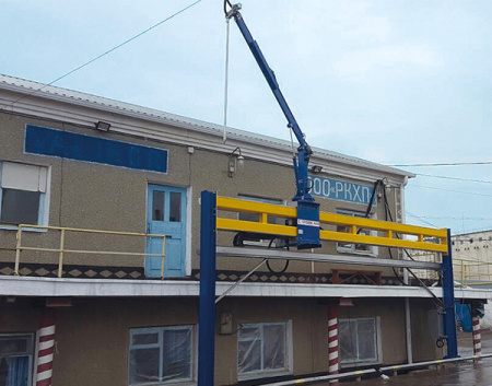 Автоматический пробоотборник зерна STORK 440 RAIL (СТОРК 440 РЕЛЬС)